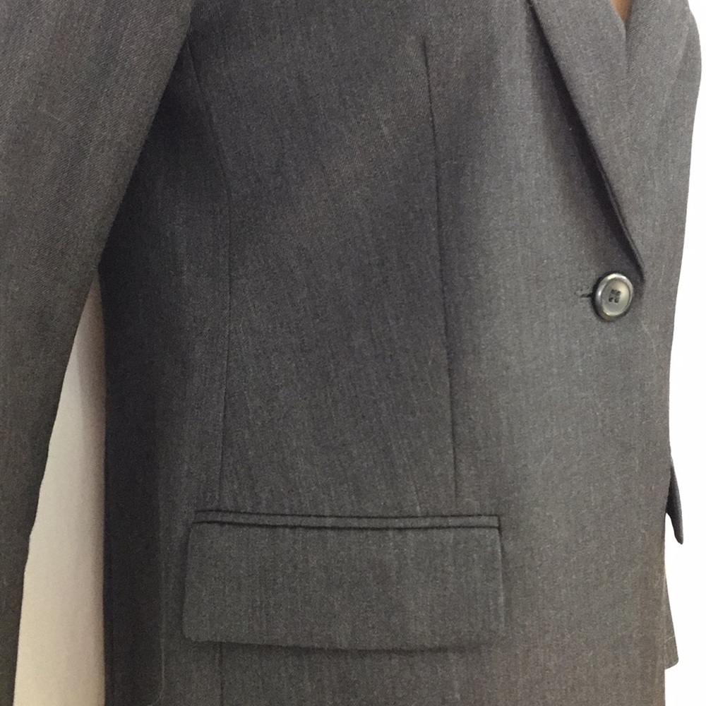 Pendleton Blazer Size 8 Wool Gray - image 2